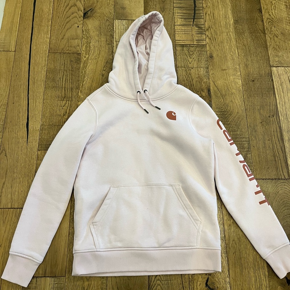 Carhartt Pink Hoodie Sweatshirt